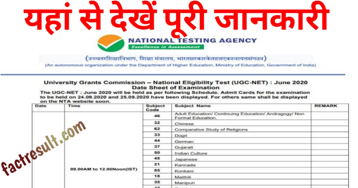 UGC NET Exam Date December 2023